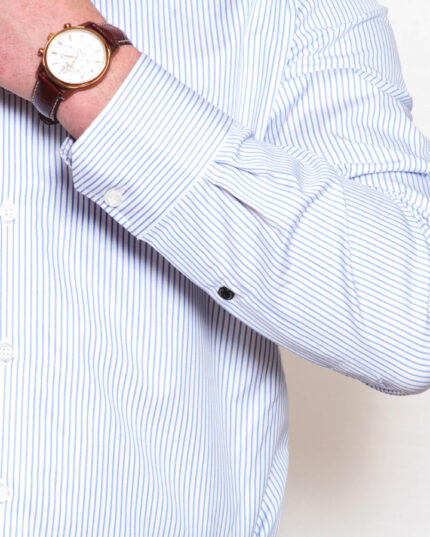 Camisa Líneas Finas y Azul